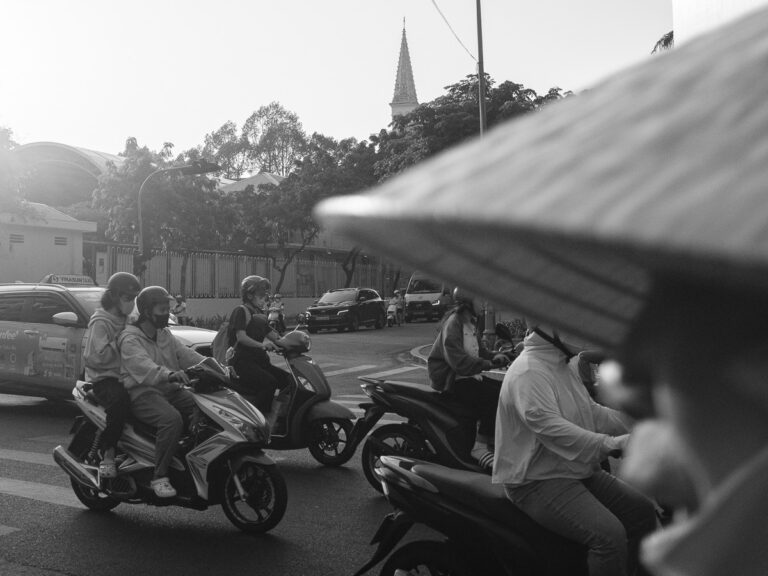 Andy Barraclough - Saigon Ho Chi Minh Black and White