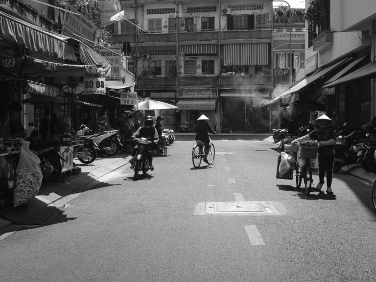 Andy Barraclough - Saigon Ho Chi Minh Black and White