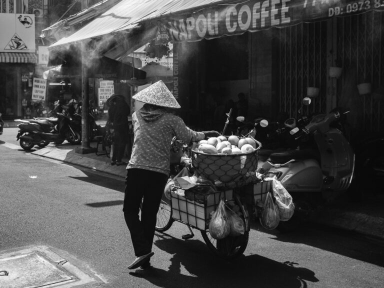 Andy Barraclough - Saigon Ho Chi Minh Black and White